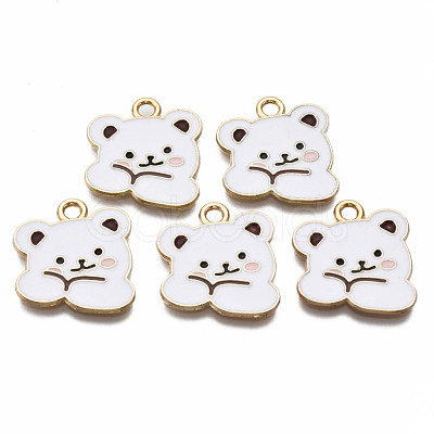 Alloy Enamel Pendants ENAM-T011-109A-NR-1