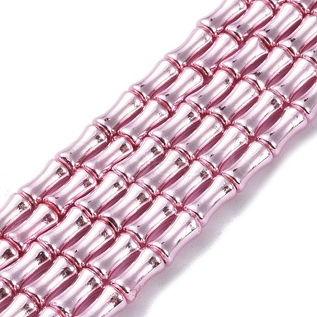 Electroplate Glass Beads Strands EGLA-Q128-13E-1