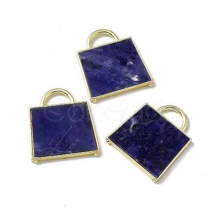 Natural Sodalite Pendants G-G977-04G-03-1