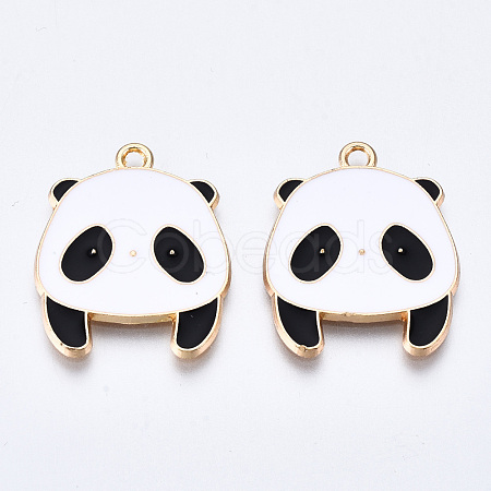 Alloy Enamel Pendants X-ENAM-S127-021-RS-1