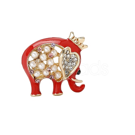 Elephant Alloy Enamel Pins PW-WGCB93E-02-1