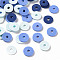 Handmade Polymer Clay Beads, Heishi Beads, for DIY Jewelry Crafts Supplies, Disc/Flat Round, Medium Slate Blue, 8x1.5mm, Hole: 2mm, about 11500pcs/1000g