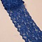 Elastic Lace Trim, Lace Ribbon For Sewing Decoration, Prussian Blue, 80mm