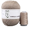 Knitting Yarn, Cashmere Yarn, for Blanket Pillows Craft Crochet Yarns, Tan, 2mm, about 50g/skein