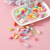  Opaque Solid Color & Imitation Jelly & Transparent Styles Acrylic Beads MACR-TA0001-15-6