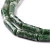 Natural Green Spot Jasper Beads Strands G-F247-50-3