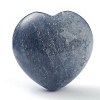 Natural Blue Aventurine Heart Love Stone G-G973-07C-2