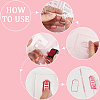Clear Silicone Stamps DIY-WH0504-52A-6
