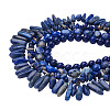 Kissitty 4 Strands 4 Style Natural Lapis Lazuli Beads Strands G-KS0001-12-2