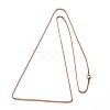 304 Stainless Steel Box Chain Necklaces Necklaces X-NJEW-L353-15-2