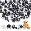 PandaHall Elite 40 Sets Plastic Doll Craft Eyes DIY-PH0022-51-1