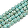 Synthetic Imperial Jasper Beads Strands G-S300-42A-8mm-1