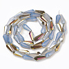 Electroplate Glass Beads Strands EGLA-T008-12J-2