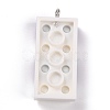 Resin Pendants RESI-E017-C04-3