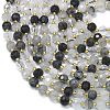 Natural Black Rutilated Quartz Strands G-K389-E04-01-2