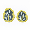 Handmade Polymer Clay Cabochons CLAY-S092-57-2