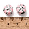 Rack Plating Alloy Enamel European Beads FIND-H005-20P-02-2