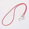 Leather Cord Necklace Makings MAK-M010-01-1