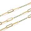 Golden Plated Handmade Enamel Beaded Chains CHC-H101-01G-K-1