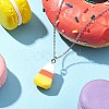 Resin Pendant Necklaces NJEW-JN04845-5