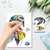 8 Sheets 8 Styles PVC Waterproof Wall Stickers DIY-WH0345-049-3