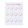 304 Stainless Steel Stud Earrings EJEW-I235-04G-C-3