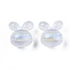 Transparent Acrylic Beads X-OACR-N008-105-4