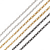 Yilisi 3 Colors 304 Stainless Steel Venetian Chains CHS-YS0001-03-7