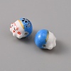 Handmade Porcelain Beads PORC-WH0016-02E-2