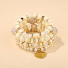 Boho Style Wood Beaded Stretch Bracelet Sets for Women WGE3C3B-20-1