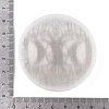 Flat Round Natural Selenite Slice Coasters DJEW-C015-02D-3