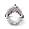 Gothic 304 Stainless Steel Finger Ring RJEW-F137-06AS-3