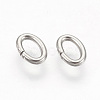 304 Stainless Steel Jump Rings Jewelry Findings X-STAS-L215-11P-2