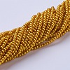 Glass Pearl Beads Strands X-HY-3D-B74-3