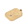 Ion Plating(IP) 304 Stainless Steel Pendants STAS-C108-10G-2