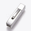 304 Stainless Steel Bayonet Clasps STAS-O114-047C-P-2