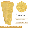 Self Adhesive Gold Foil Embossed Stickers DIY-WH0211-300-2