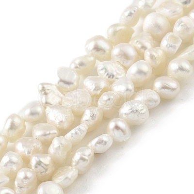 Natural Cultured Freshwater Pearl Beads Strands PEAR-A006-03A-1