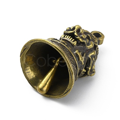 Brass Bell Pendants FIND-WH0110-082-1