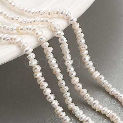 Natural Cultured Freshwater Pearl Beads Strands PEAR-C003-04C-1