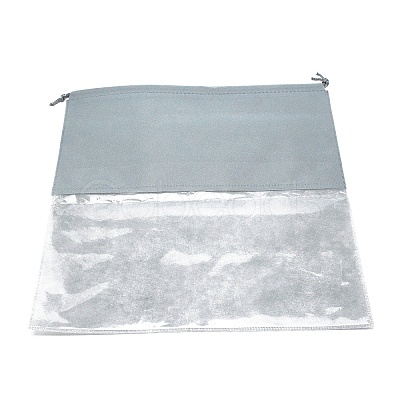 Blank Non-Woven DIY Craft Drawstring Storage Bags ABAG-TAC0002-02D-04-1