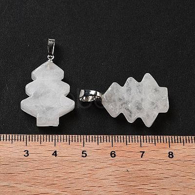 Natural Quartz Crystal Pendants G-A203-01K-P-1