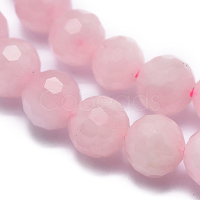 Natural Rose Quartz Beads Strands G-G792-29A-1