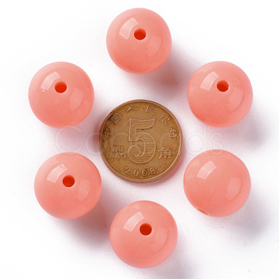 Opaque Acrylic Beads MACR-S370-C16mm-SS2109-1