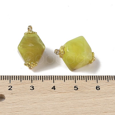 Two Tone Acrylic Pendants MACR-C033-07A-1