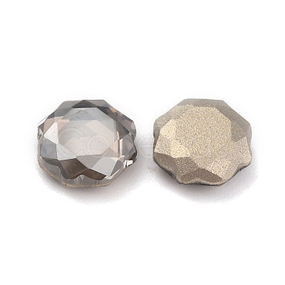 K9 Faceted Glass Rhinestone Cabochons GLAA-H106-F02-M-1