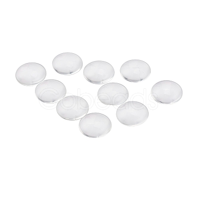 Transparent Glass Cabochons GGLA-YW0001-06A-1