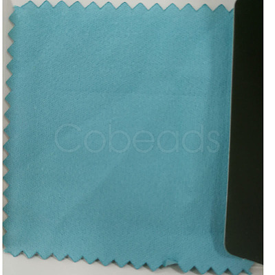 Suede Fabric Silver Polishing Cloth X-AJEW-G004-04-1