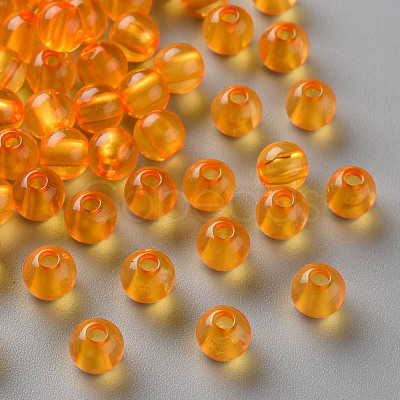 Transparent Acrylic Beads MACR-S370-A6mm-724-1