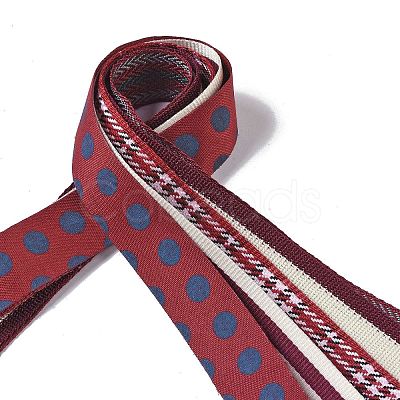 Polyester & Polycotton Ribbons Sets SRIB-P022-01B-15-1